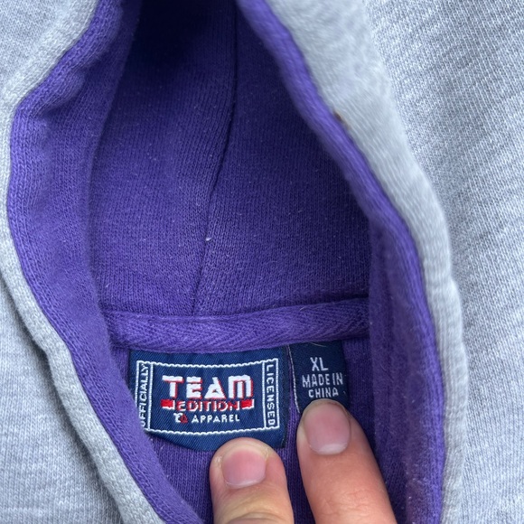 Vintage LSU Hoodie Sz XL - Picture 4 of 6